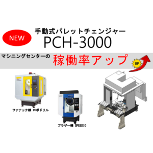 手動式パレットチェンジャー「PCH-3000」